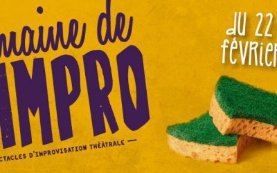 C’est la 5ème édition de la Semaine de l’Impro !