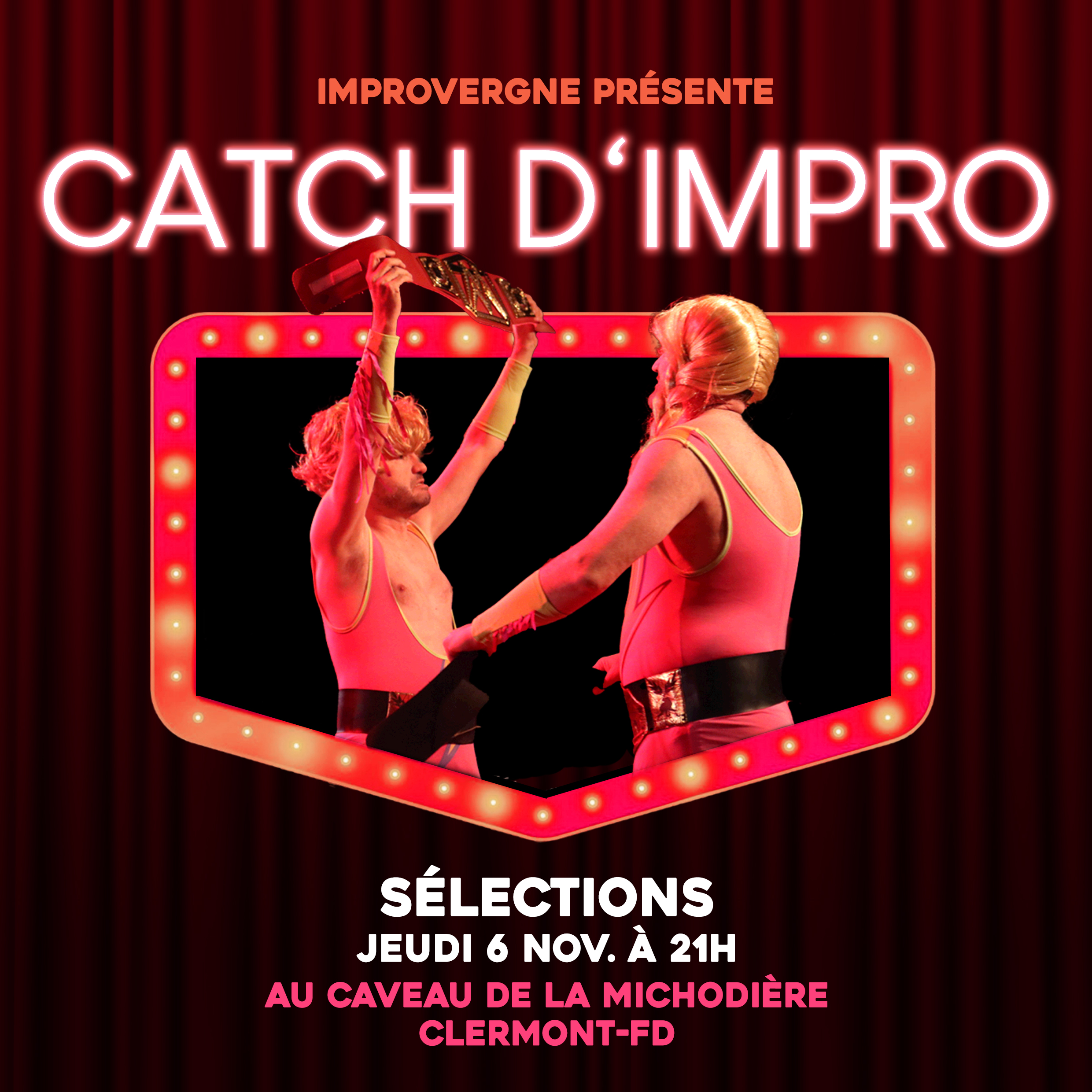 Un chat noir, passer sous une échelle, mettre le pain à l'envers, briser un miroir...pourquoi tout cela porte malheur ? </p>
<p>Trinquer en se regardant dans les yeux, toucher du bois, voir une coccinelle s'envoler...pourquoi tout cela porte bonheur ?</p>
<p>Grâce aux idées du public et à l'imagination sans fin de nos improvisateurs,  nous allons nous amuser, explorer, réinventer ces superstitions...et les vivre pleinement !<br />
Et toi, tu es superstitieux ?