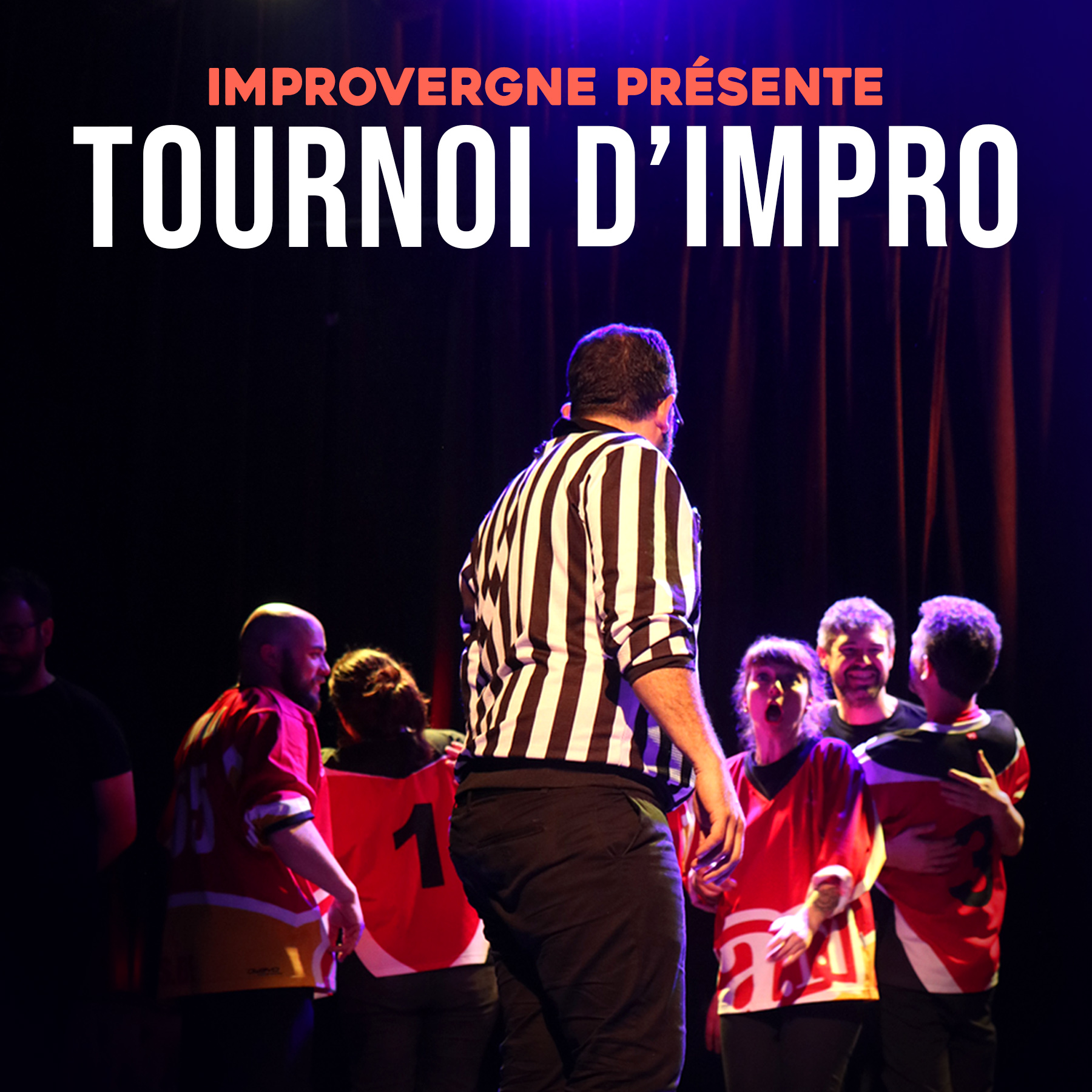 Tournoi d'Impro- Improvergne à La Puce a L'Oreille - Carré nom copie Un chat noir, passer sous une échelle, mettre le pain à l'envers, briser un miroir...pourquoi tout cela porte malheur ? </p>
<p>Trinquer en se regardant dans les yeux, toucher du bois, voir une coccinelle s'envoler...pourquoi tout cela porte bonheur ?</p>
<p>Grâce aux idées du public et à l'imagination sans fin de nos improvisateurs, nous allons nous amuser, explorer, réinventer ces superstitions...et les vivre pleinement !<br />
Et toi, tu es superstitieux ?