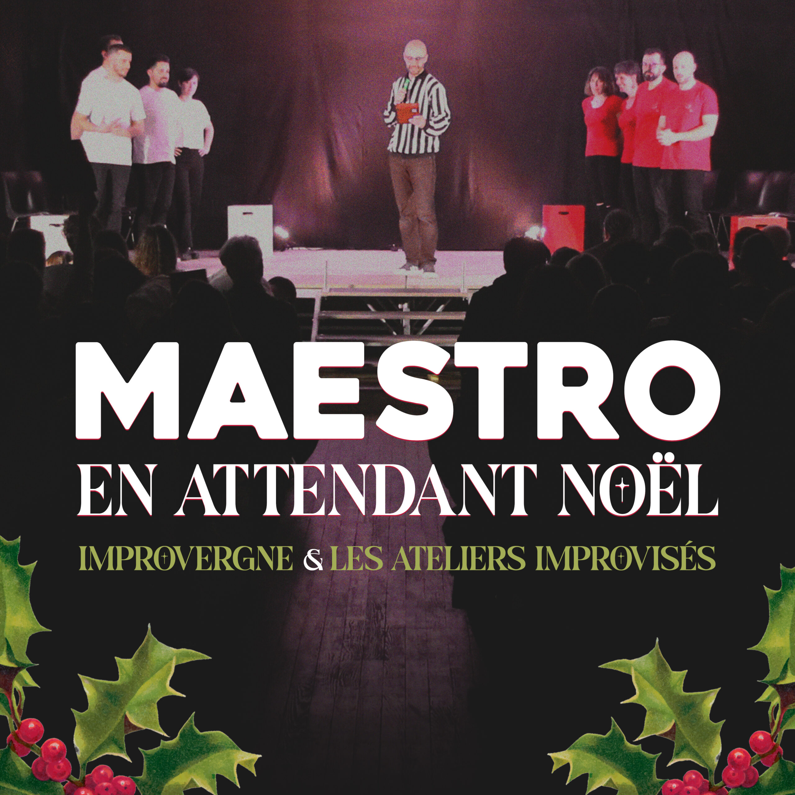EN ATTENDANT NOEL - carré copie 4 Un chat noir, passer sous une échelle, mettre le pain à l'envers, briser un miroir...pourquoi tout cela porte malheur ?</p>
<p>Trinquer en se regardant dans les yeux, toucher du bois, voir une coccinelle s'envoler...pourquoi tout cela porte bonheur ?</p>
<p>Grâce aux idées du public et à l'imagination sans fin de nos improvisateurs, nous allons nous amuser, explorer, réinventer ces superstitions...et les vivre pleinement !<br />
Et toi, tu es superstitieux ?
